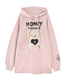 Honey Cinnamon（ハニーシナモン）の「Black Heartシナモンパーカー（パーカー・メンズ）」