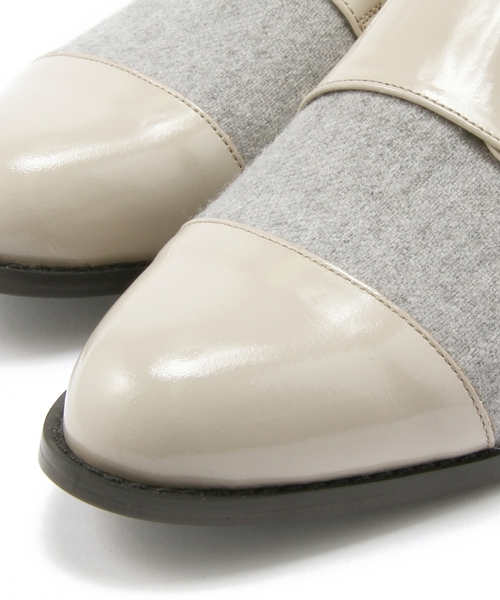 ODETTE E ODILE（オデットエオディール）の「ルクサージュ/L ダブルモンク SLP25【S】【L】（ドレスシューズ・レディース・ブラウン/その他1/ブラック・23.5cm/24cm/24.5cm/21.5㎝/22.5cm/25cm/22cm/23cm）」の5枚目の写真