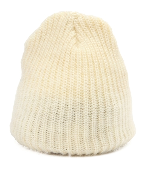 BEAMS BOY（ビームスボーイ）の「◎ARTEX / モヘヤビーニー（ニットキャップ/ビーニー・レディース・ホワイト/ブラック・ONE SIZE）」の7枚目の写真