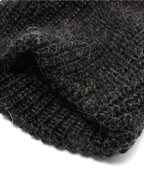 BEAMS BOY（ビームスボーイ）の「◎ARTEX / モヘヤビーニー（ニットキャップ/ビーニー・レディース・ホワイト/ブラック・ONE SIZE）」の5枚目の写真