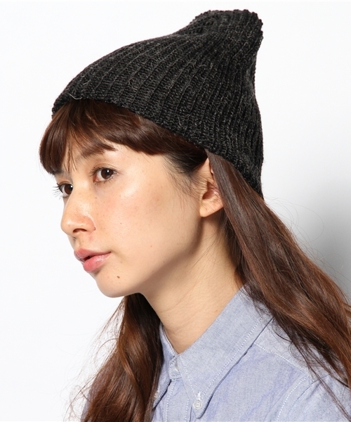 BEAMS BOY（ビームスボーイ）の「◎ARTEX / モヘヤビーニー（ニットキャップ/ビーニー・レディース・ホワイト/ブラック・ONE SIZE）」の3枚目の写真