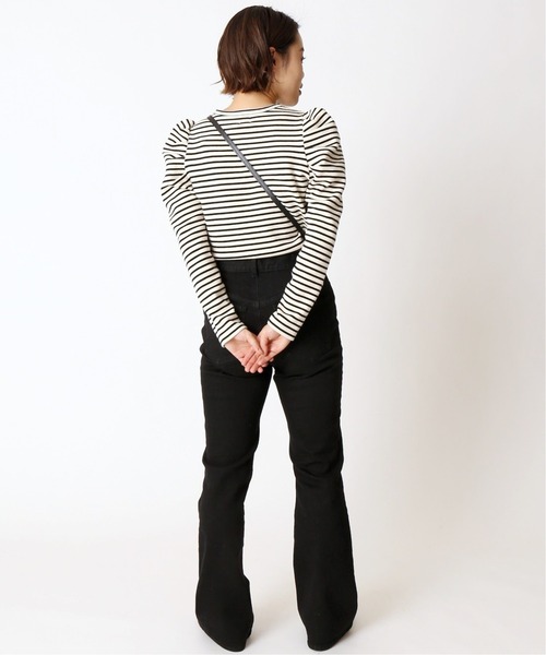 U by SPICK&SPAN(ユーバイスピックアンドスパン)の「ハイウエストフレアデニム◆(デニムパンツ・レディース・ブラック/ブルー系その他・38/36/34)」の19枚目の写真