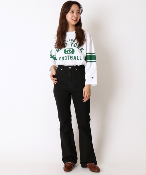 U by SPICK&SPAN(ユーバイスピックアンドスパン)の「ハイウエストフレアデニム◆(デニムパンツ・レディース・ブラック/ブルー系その他・38/36/34)」の15枚目の写真