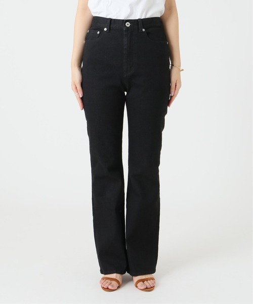 U by SPICK&SPAN(ユーバイスピックアンドスパン)の「ハイウエストフレアデニム◆(デニムパンツ・レディース・ブラック/ブルー系その他・38/36/34)」の18枚目の写真