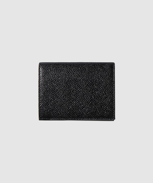 THOM BROWNE（トムブラウン）の「BILLFOLD W/ COIN COMPARTMENT IN PEBBLE GRAIN（財布・メンズ・ブラック・ONE SIZE）」の2枚目の写真