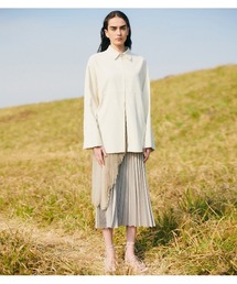 LE CIEL BLEU | Zip Front Shirt(シャツ/ブラウス)