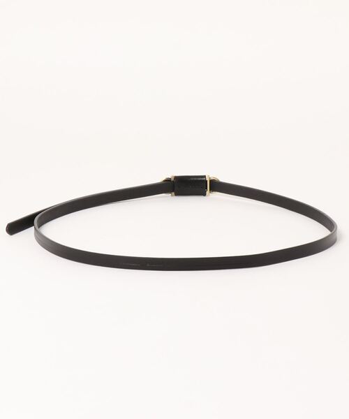 31 Sons de mode（トランテアン　ソン　ドゥ　モード）の「２ホール細ベルト（ベルト・レディース・ブラック/ダークブラウン/レッド・FREE）」の4枚目の写真