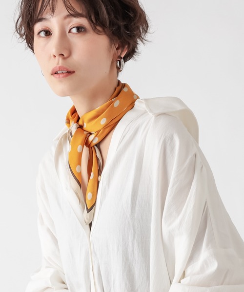 ドット柄スカーフ バンダナ スカーフ Un Dix Cors アンディコール のファッション通販 Zozotown