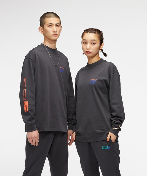 【美品】ナイキ　ノクタ　モックネックロングTシャツ　L org.jpg