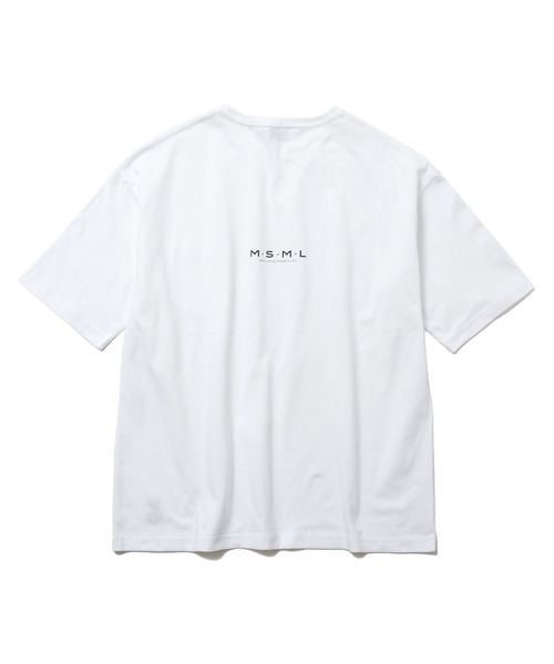 MSML(エムエスエムエル)の「EMBROIDERY BIG TEE(Tシャツ/カットソー・メンズ・ブラック/ホワイト・M/L/S)」の14枚目の写真