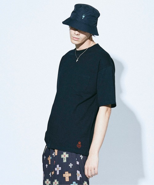 MSML(エムエスエムエル)の「EMBROIDERY BIG TEE(Tシャツ/カットソー・メンズ・ブラック/ホワイト・M/L/S)」の3枚目の写真