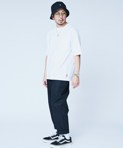 MSML(エムエスエムエル)の「EMBROIDERY BIG TEE(Tシャツ/カットソー・メンズ・ブラック/ホワイト・M/L/S)」の6枚目の写真