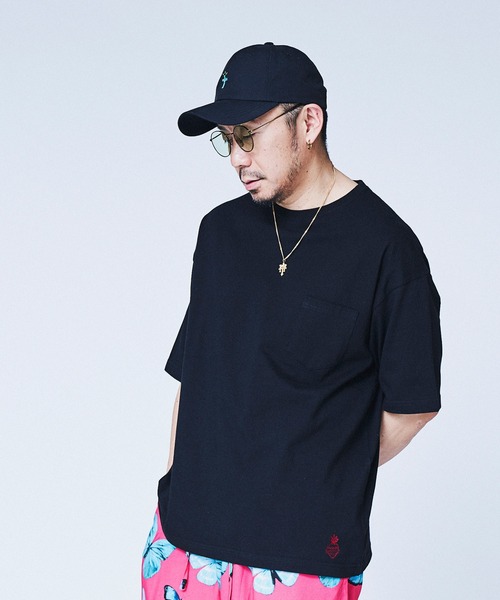 MSML(エムエスエムエル)の「EMBROIDERY BIG TEE(Tシャツ/カットソー・メンズ・ブラック/ホワイト・M/L/S)」の7枚目の写真
