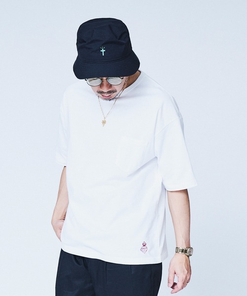 MSML(エムエスエムエル)の「EMBROIDERY BIG TEE(Tシャツ/カットソー・メンズ・ブラック/ホワイト・M/L/S)」の8枚目の写真