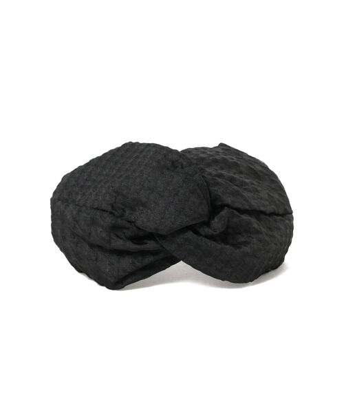 Ray BEAMS(レイビームス)の「CONTROL FREAK / オーガンジー ヘアバンド(ヘアバンド・レディース・ブラック/ブラウン・ONE SIZE)」の4枚目の写真