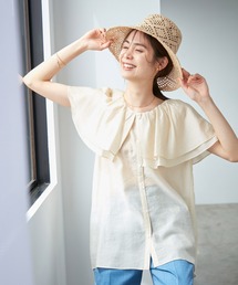 ROPE' | 【洗える】ティアードラッフルブラウス(シャツ/ブラウス)