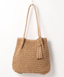 Lugnoncure | タッセル付かごトート(トートバッグ)