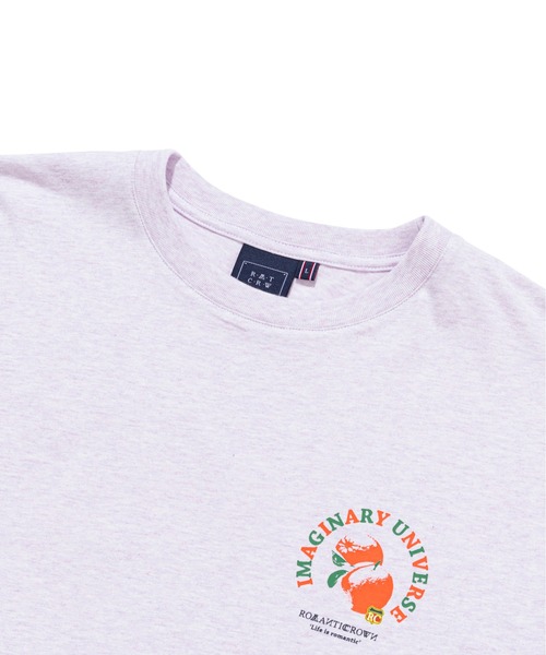 ROMANTIC CROWN（ロマンティッククラウン）の「【ROMANTIC CROWN】COLOR DOT ORANGE TEE / ロマンティッククラウン カラー ドット オレンジ Tシャツ（Tシャツ/カットソー・メンズ・ホワイト/ライトパープル/ネイビー/アイボリー・LARGE/SMALL/MEDIUM/X-LARGE）」の15枚目の写真