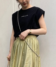 CAPRICIEUX LE'MAGE | フロントロゴTシャツ(Tシャツ/カットソー)