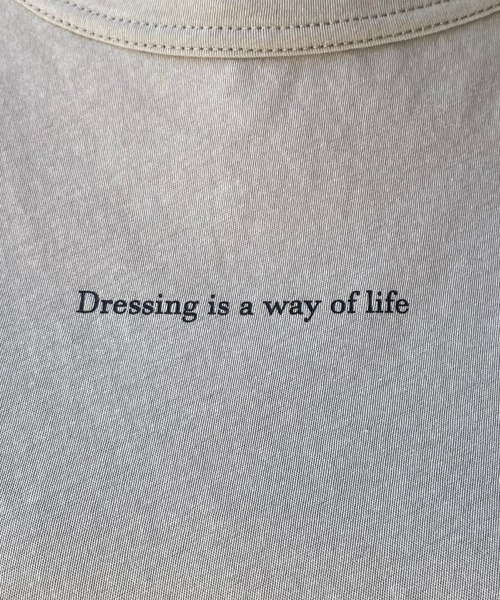 CAPRICIEUX LE'MAGE（カプリシューレマージュ）の「フロントロゴTシャツ（Tシャツ/カットソー・レディース・ホワイト/ブラック/グレイッシュベージュ・FREE）」の10枚目の写真