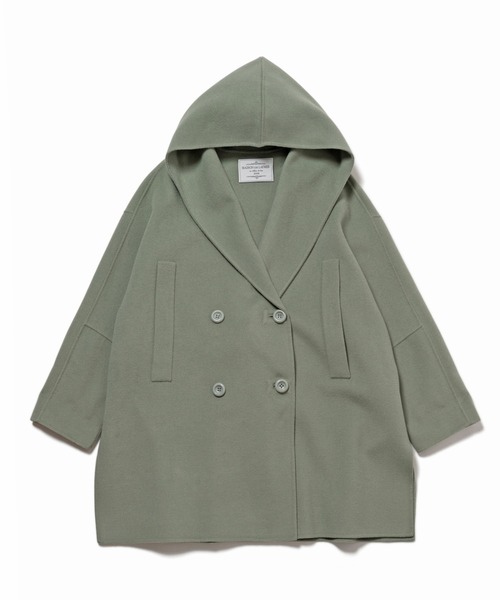 LAYMEE(レイミー)の「Salvia coat / サルビアコート(その他アウター・レディース・ブラック/ミント/ベージュ/ブルー・FREE)」の5枚目の写真