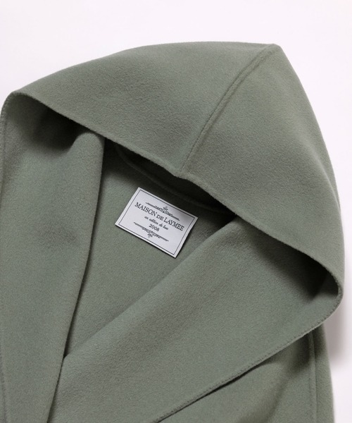 LAYMEE(レイミー)の「Salvia coat / サルビアコート(その他アウター・レディース・ブラック/ミント/ベージュ/ブルー・FREE)」の10枚目の写真