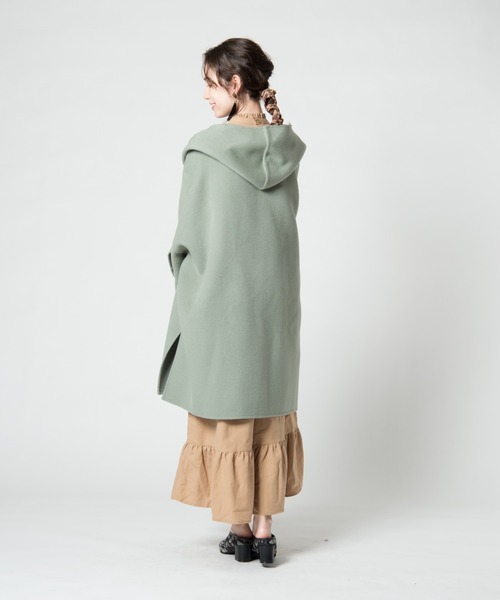 LAYMEE(レイミー)の「Salvia coat / サルビアコート(その他アウター・レディース・ブラック/ミント/ベージュ/ブルー・FREE)」の14枚目の写真