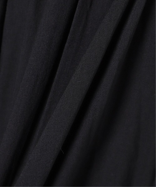 SLOBE IENA（スローブイエナ）の「コットンボイルティアードワンピース【手洗い可能】◆（ワンピース・レディース・ブルー系その他/パープル/ホワイト/ブラック・FREE）」の16枚目の写真