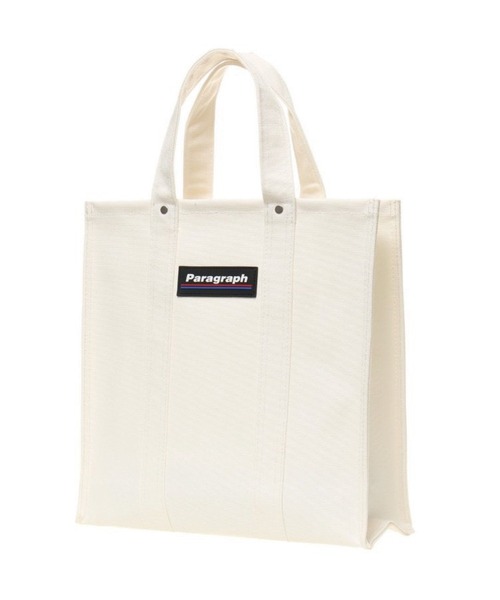 Paragraph（パラグラフ）の「Paragraph-BAG【NO.04】/パラグラフ キャンバス トート バック（トートバッグ・メンズ・ホワイト/ブラック/ブルー/オレンジ・FREE）」の12枚目の写真