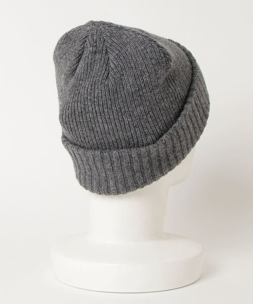 NineMicrophones（ナインマイクロフォンズ）の「WOOL BEANIE（ニットキャップ/ビーニー・メンズ・ブラウン/グレー/ブラック・FREE）」の10枚目の写真