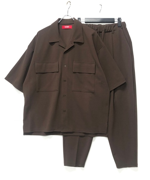 s-wear セットアップ ウエア 4S CROSS】【春夏】セットアップジャケット/ネイビー×チェック/パッチ