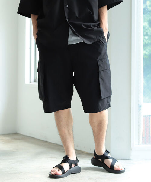 BEAMS（ビームス）の「BEAMS / リップストップ カーゴショーツ（その他パンツ・メンズ・ブラック/オリーブ・SMALL/MEDIUM/LARGE/X-LARGE）」の5枚目の写真