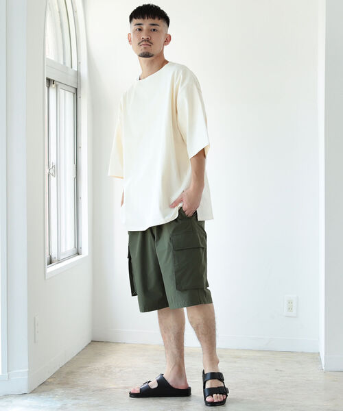 BEAMS（ビームス）の「BEAMS / リップストップ カーゴショーツ（その他パンツ・メンズ・ブラック/オリーブ・SMALL/MEDIUM/LARGE/X-LARGE）」の6枚目の写真