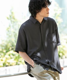 ITEMS URBANRESEARCH | レーヨンリネン 半袖シャツ(シャツ/ブラウス)