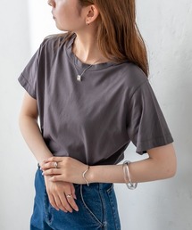 mystic | オーガニックコットンクルーTシャツ(Tシャツ/カットソー)