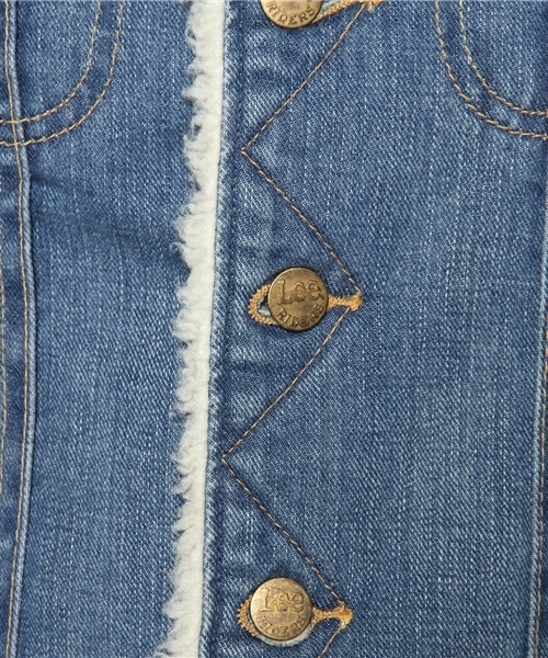 WHO'S WHO gallery（フーズフーギャラリー）の「【LEE】DENIMボア（ブルゾン・レディース・ブルー/インディゴブルー・MEDIUM/SMALL）」の4枚目の写真