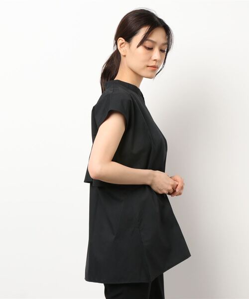 Te chichi（テチチ）の「ブロードバックフリルスキッパーブラウス（シャツ/ブラウス・レディース・ベージュ/ブラウン/ブラック・ﾌﾘ-）」の5枚目の写真