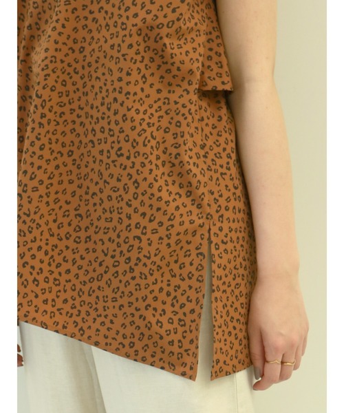 Te chichi（テチチ）の「ブロードバックフリルスキッパーブラウス（シャツ/ブラウス・レディース・ベージュ/ブラウン/ブラック・ﾌﾘ-）」の11枚目の写真