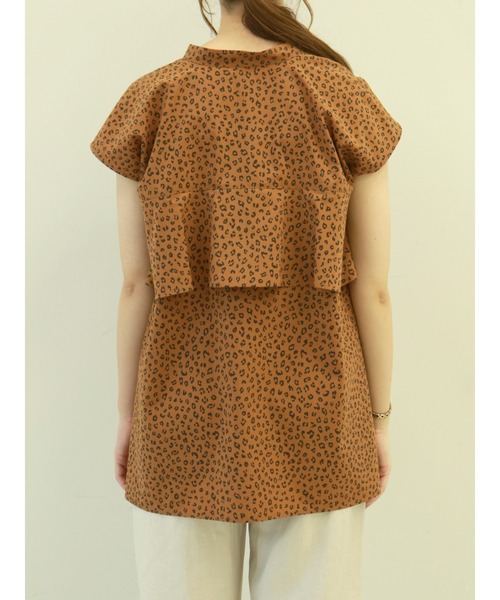 Te chichi（テチチ）の「ブロードバックフリルスキッパーブラウス（シャツ/ブラウス・レディース・ベージュ/ブラウン/ブラック・ﾌﾘ-）」の13枚目の写真