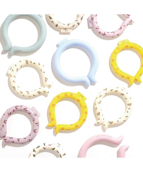 apres les cours（アプレレクール）の「【累計販売100万本突破！】apres les cours ICE RING（コドモ）（アウトドアグッズ・キッズ・キナリ/アイボリー/ピンク/イエロー・SMALL）」の5枚目の写真
