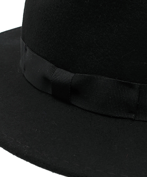 WEGO（ウィゴー）の「WEGO/SEMI BRIM FEDORA（ハット・メンズ・ブラック・FREE）」の6枚目の写真