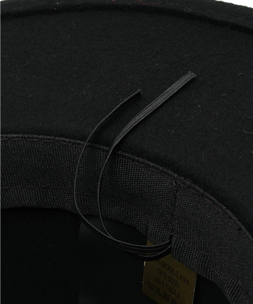 WEGO（ウィゴー）の「WEGO/SEMI BRIM FEDORA（ハット・メンズ・ブラック・FREE）」の7枚目の写真