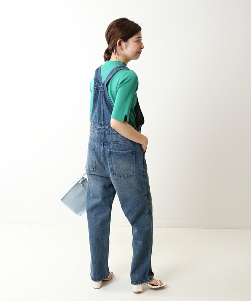 Simplicite(サンプリシテ)の「ソウバリ5分袖プルオーバー◆(ニット/セーター・レディース・ホワイト/ブラック/ブルー/グリーン/マスタード・FREE)」の11枚目の写真