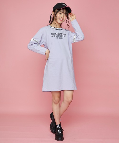 JENNI love（ジェニィラブ）の「チェンジングロゴキャップ（キャップ・キッズ・ブラック/オフホワイト/ピンク・54cm/56cm）」の6枚目の写真