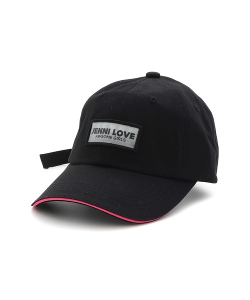JENNI love（ジェニィラブ）の「チェンジングロゴキャップ（キャップ・キッズ・ブラック/オフホワイト/ピンク・54cm/56cm）」の10枚目の写真