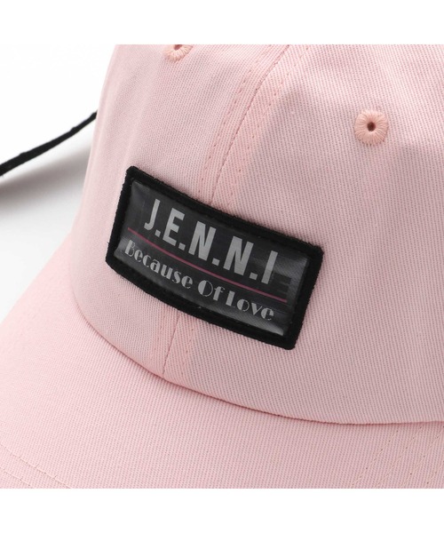 JENNI love（ジェニィラブ）の「チェンジングロゴキャップ（キャップ・キッズ・ブラック/オフホワイト/ピンク・54cm/56cm）」の15枚目の写真