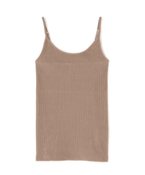 N.(N. Natural Beauty Basic)(エヌエヌナチュラルビューティーベーシック)の「三角テレコインナー(Tシャツ/カットソー・レディース・ホワイト/ブラック/ベージュ・MEDIUM)」の3枚目の写真