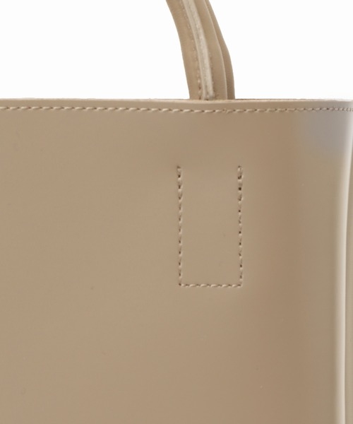 SLOBE IENA（スローブイエナ）の「【PIENI/ピエニ】TOTE Sハンドバッグ◆（ハンドバッグ・レディース・グレー/ブラック・FREE）」の12枚目の写真