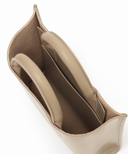 SLOBE IENA（スローブイエナ）の「【PIENI/ピエニ】TOTE Sハンドバッグ◆（ハンドバッグ・レディース・グレー/ブラック・FREE）」の8枚目の写真