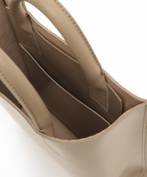 SLOBE IENA（スローブイエナ）の「【PIENI/ピエニ】TOTE Sハンドバッグ◆（ハンドバッグ・レディース・グレー/ブラック・FREE）」の10枚目の写真